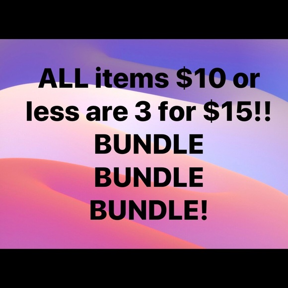 Other - 🔥CHECK IT OUT‼️ 3 for $15‼️ 🔥